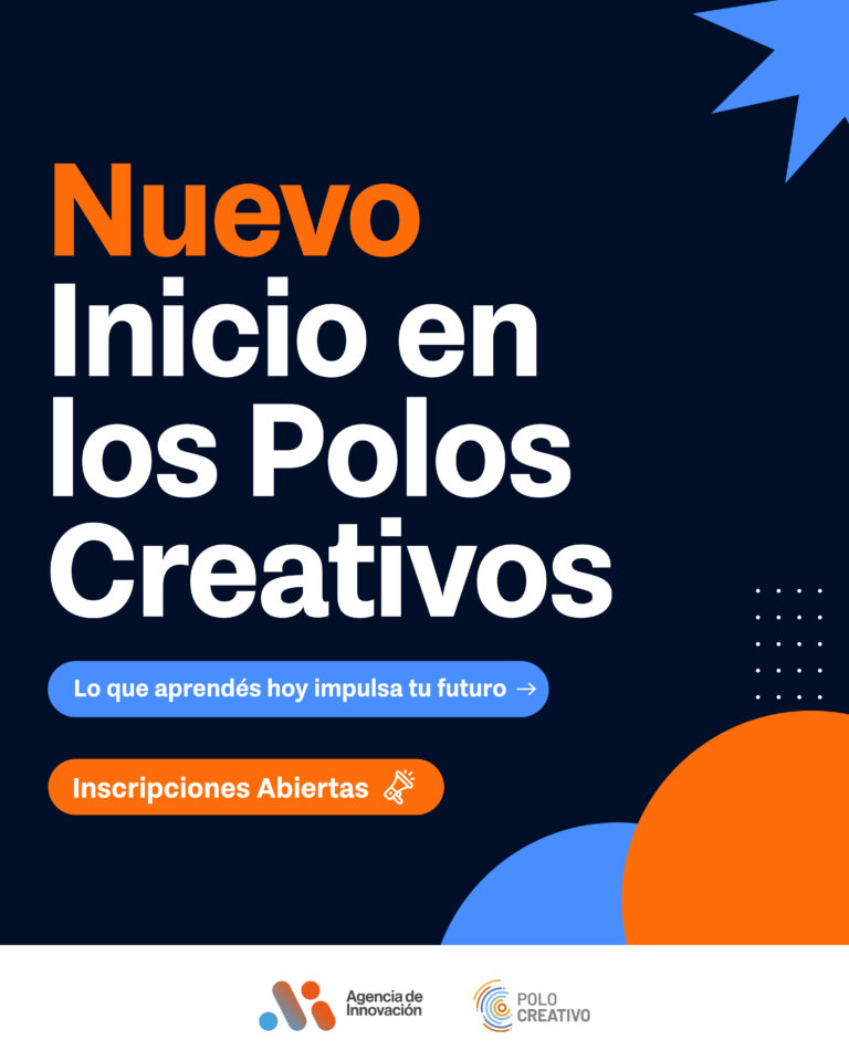 ABREN LAS INSCRIPCIONES PARA EL SEGUNDO CUATRIMESTRE EN LOS POLOS CREATIVOS